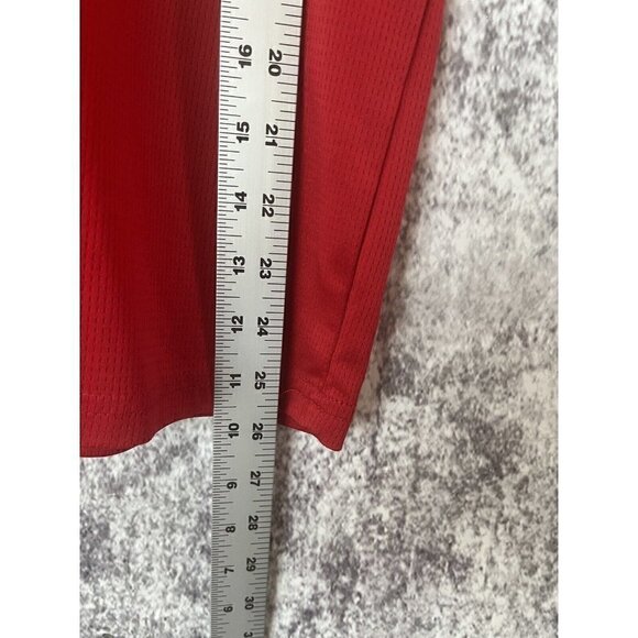 Lobos UNM University of New Mexico Red Training Shirt Top Tee Men's Medium - Picture 5 of 11